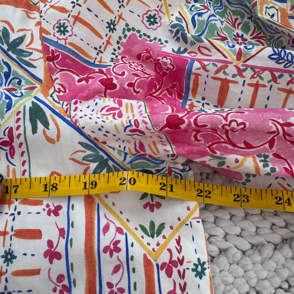 Thml Multicolor Geometric Patchwork Dress - image 6